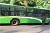 KSRTC bus tyre bursts near Sullia